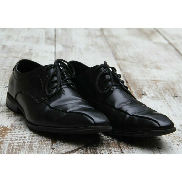 Alfani Other - ALFANI Men Sz 12 Black Oxford Lace-Up Dress Shoes
